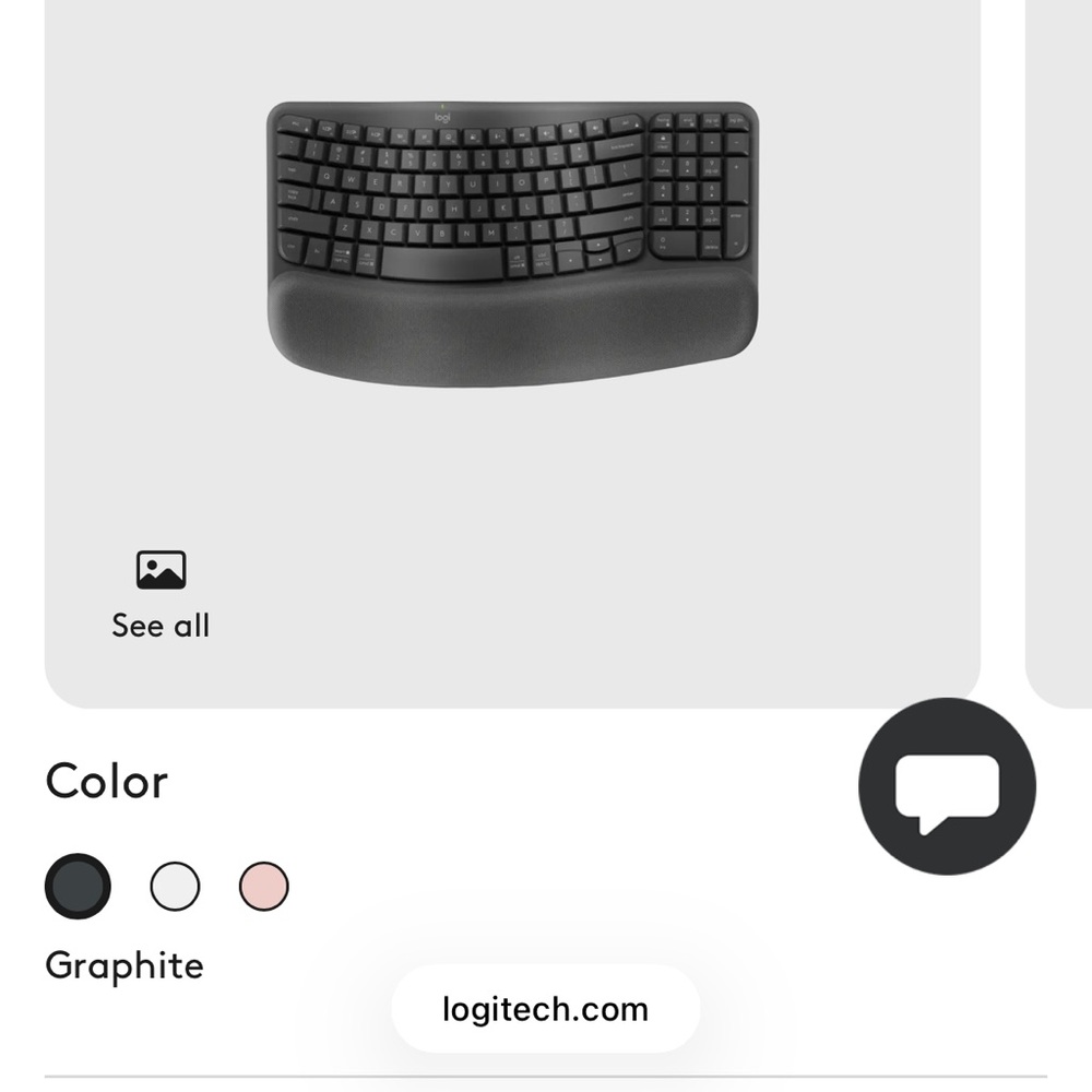 Logitech wireless keyboard - Picture 2 of 5